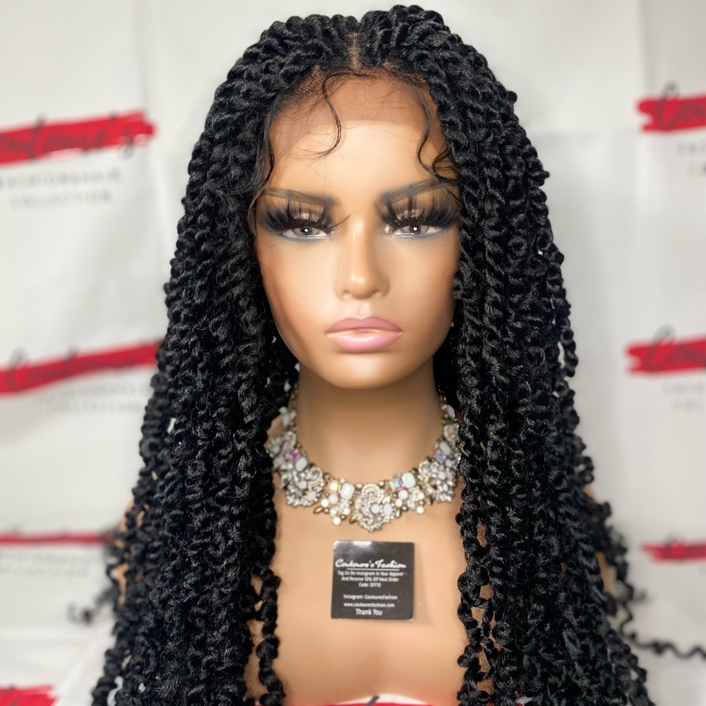 Braided Lace Front Wig